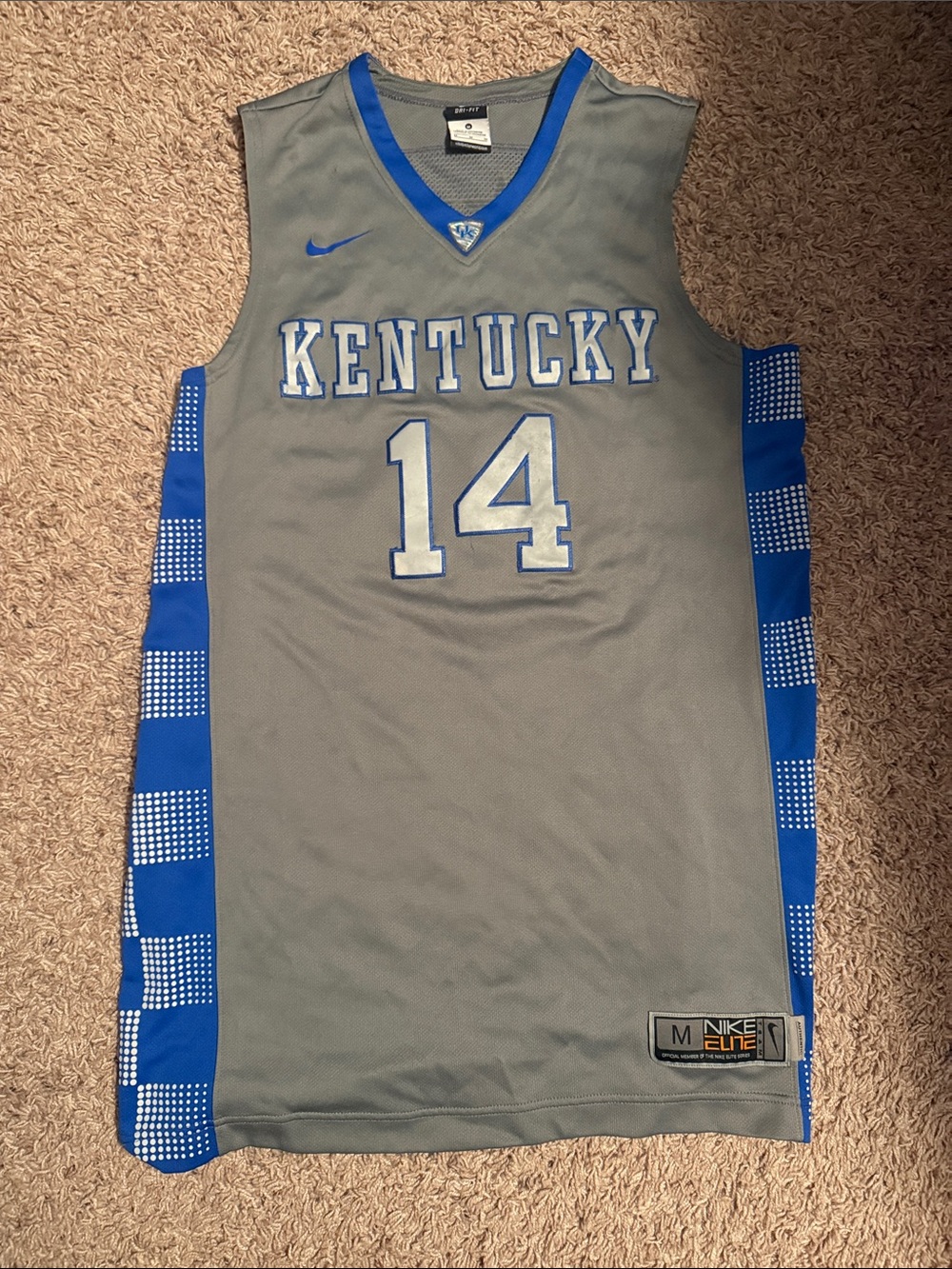 Limited Edition Nike Kentucky Basketball Jersey